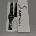 Military Smart Watches for Men, 1.95'' Smart Watch with 100 Days Battery/Flashlight, Fitness Tracker Watch with Heart Rate/Sleep Monitor/100+ Sports Mode,5 ATM Rugged Smartwatch for Android and iPhone (Black+Stainless Steel)