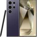 6.82Inch Unlocked Cell Phone C24 Ultra Android Phones 4GB RAM+64GB ROM Full Screen Straight Talk Phone Dual Sim Boost Mobile Phones Smart Phones Unlocked New for Android14.0 (purple)