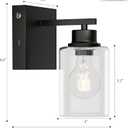 Battery Operated Wall Sconce Set of 2, Black Rechargeable Wall Lights with Timer Function, Easy Install Dimmable Wireless Wall Lamps Sconces Wall Decor for Living Room Bedroom Hallway, Emergency 3000K