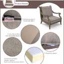 Outdoor Furniture Cushion Patio Deep Seat Chair Cushions, Foam Seat, Sunbrella Fabric, Blend Nomad