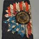 Womens Dandelion T Shirts Sunflower Graphic Casual Tees Short Sleeve Tops (X-Large, July-Grey)