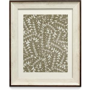 Razliubit Vintage Framed Wall Art Prints, Replaceable Leaves Wall Decors for Room Aesthtic, Retro Small Framed Artwork Oil Painting for Bedroom Bathroom Kitchen Office Decor(10"x12")