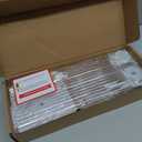 6 Set Balloon Column Kits, 43inch Tall Height Adjustable Clear Balloon Column Sticks Stands with Base for Table/Floor Centerpiece Holder for Baby Shower Graduation Party Decorations