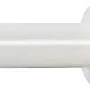 Ivilon Tension Curtain Rod - Spring Tension Rod for Windows or Shower, 24 to 36 Inch. Ivory
