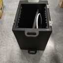 Carlisle FoodService Products Insulated Food Pan Carrier and Warmer, Front-Loading with Handles, Holds 5 Full or 10 Half 2.5" Pans (Sold Separately) with Rugged PE Shell and PU Insulation, Black