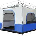 REDCAMP Canopy Camping Tent for Pop Up Canopy Tent, Inner Tent Converts Straight Leg 10'x10' or 10'x20' Canopy into Camping Tent, Fits 4-6 Person(Frame/Shelter NOT Included)