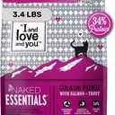 I AND LOVE AND YOU Naked Essentials Dry Cat Food, Salmon & Trout | 3.4lb
