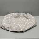 Waterproof Dog Bed Covers Replacement Washable Pet Hair Easy to Remove, Noiseless Quilted Puppy Pet Bed Cover Lovely Grey Star Print 27x36 Inches, for Dog/Cat, Cover Only