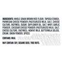 Good Thins Parmesan & Garlic Rice & Cheese Snacks Gluten Free Crackers, 3.5 oz