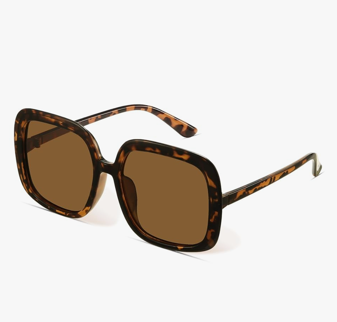 miyya Oversized Polarized Sunglasses Women, Trendy Retro Sun Glasses for Women 2025, Oversized Shades