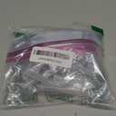 36 Pieces Chewable Clear Pencil Toppers for Sensory Kids Silicone Pencil Chew Tubes Sensory Oral Motor Chew Aid for Children and Adults with Anxiety, Autism, ADHD