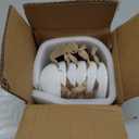 Dipping Bowls, 3 OZ Small Serving Bowls for Side Dishes,Set of 6 Mini Appetizer Plates for Condiment Sushi Ketchup, Porcelain, Tomato Sauce, Soy Sauce Dish Ceramic (4 Inch(3 Ounce))