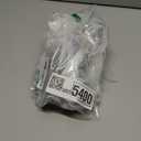 Modatope Two Strap Heeled Sandals for Women Kitten Heel Rounded Toe Heels Women Slip on Open Toe Sandals