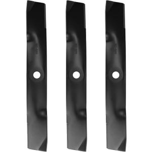 M143520 UC22010 54" Medium Lift Blades for John Deere JD ZTRAK Z375R Z525E Z535M Z540M X380 X390 GX255 GX335 GX345 LX280 X320 X340 X360 X500 EZtrak Z425 Z435 54 inch Deck Zero-Turn Mower, Black