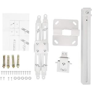 Universal Adjustable Projector Ceiling Wall Mount Bracket for Home Office and School Projection Made of Thickened Pipe with 45 63cm Telescopic Range and 15