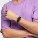 Swatch Gent Biosourced Unisex Watch Casual Plastic Black Quartz Waterproof Mono Black