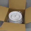 BREEZOME 2.5L Top Fill Humidifiers for Bedroom, 250ml/h Mist Output, 25hrs Humidifiers for Home, 7 Adjustable LED, Essential Oil Diffuser, 25dB Ultrasonic Humidifier for Baby and Indoor Plants, White