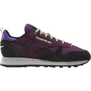 Reebok Women's Classic Leather Sneaker, Midnight Plum/Black/Grey 1, Size 8.5