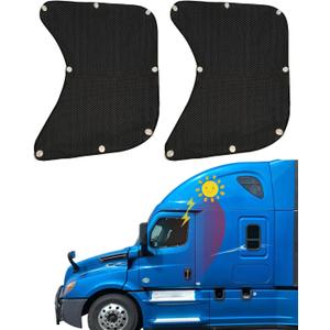 Semi Truck Side Window Sun Shade for Freightliner Volvo VNL International Trucks RV | Semi Truck Accessories, Sunshade UV Protection, Keep Interior Cool