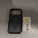 TORRAS for iPhone 17 Pro Case, Camera Control, Fit for MagSafe, Military-Grade Protection, Magnetic Slim Translucent Anti-Fingerprint Phone Case for iPhone 17 Pro 6.3", Deep Blue