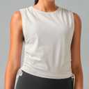 Colorfulkoala Women's Sleeveless Workout Athletic Tank Top (XL)