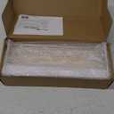 Forbena Floating Shelves for Wall with Rail, White and Natural Wood Nursery Book Shelves for Baby Girls Boys Kids Room Bedroom, Hanging Bookshelves Wall Mounted for Books, Toys, Bathroom (Set of 2)