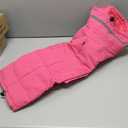 Mklhgty Waterproof Dog Coat for Large Dogs, Warm Dog Winter Jacket, Reflective Windproof Turtleneck Coats with Adjustable Hook & Loop - Pink - XL (XL: 56-95lbs)