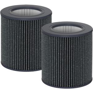 2 Pack Air Mini Replacement Filters, Compatible with Molekule Air Mini And Air Mini+ Air Purifiers, High-Efficiency Activated Carbon 3-in-1 Air Clean Filtration System
