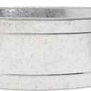 Achla Designs C-55 Large Galvanized Steel Metal Oval tub 

	29.5"L x 11.25"W x 16.75"H