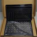 Zimilar 2 Pack Monitor Stand Riser with Drawer - 3 Height Adjustable Metal Monitor Stand with Unique Star Mesh for Computer Laptop Notebook Printer