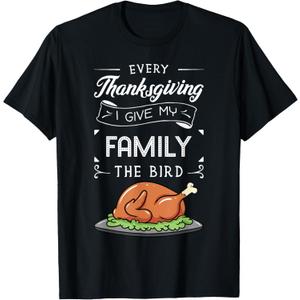Thanksgiving Turkey Holiday Feast Harvest Blessing Gift Idea T-Shirt S