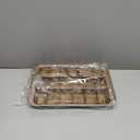 Brownie Pan with Dividers, Non-Stick Backing Pan, Brownie Pan, Lasagna Pan, Brownie Trays,18 Pre-slice Brownie Pan All Edges, Muffin and Cupcake Pan for Baking, Brownie Bites - 12 X 8 X 2 Inches
