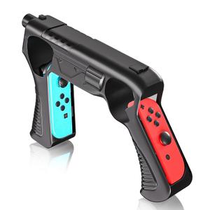 Game Gun for Nintendo Switch/ Switch OLED, Compatible for Shooting Games, Big Buck Hunter ArcadeResident Evil, Sniper Elite, Doom, Hunting Simulator, Wolfenstein, Payday, Ideal for Family Fun & Gift (Black)