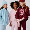 The Children's Place Girls' Active Long Sleeve Embellished Winter Warm Sweatshirt, XXL