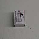 Stainless Steel Espresso Maker Stovetop Coffee Percolator Italian Coffee Maker Moka Pot (4 Cup - 200 ml, Silver)