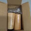 Wood 4 Inch Tapered Furniture Legs Set of 4 Round Solid Mid Century Couch Feet Replacement Legs for Sofa Dresser Cabinet Bed Ottoman Home DIY