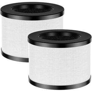2 Pack TZ-K1 Replacement Filter Compatible with ToLife TZ-K1 Air Puri-fier, MK01 MK06, FreAire KN6391 Air Purifiers and VOOPNU DH-JH12 Air Purifier, 3-in-1 HEPA High-Efficiency Activated Carbon Filter 2 Pack TZ-K1 Replacement Filter Compatible with ToLife TZ-K1 Air Puri-fier, MK01 MK06, FreAire KN6391 Air Purifiers and VOOPNU DH-JH12 Air Purifier, 3-in-1 HEPA High-Efficiency Activated Carbon Filter
