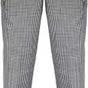 Natural Uniforms Classic Chef Pants (Large, Houndstooth Single)