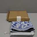 Mahjong Mat for Table,Neoprene Anti-Slip Noise Reduction Gaming Mat,Gift Box with Carrying Bag & 3 Dice for Card, Board Tile Games (Chinoiserie, 31.5")