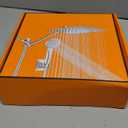 High Pressure Rainfall Shower Head with Handheld Spray Combo  5 Spray Modes, 10" Rain Shower, Anti-Clog Nozzles, Rust-Resistant Chrome Plating & Brass, Flexible Extension Arm