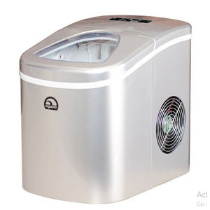 Portable Compact Electric Ice Maker by Igloo Silver Model ICE108