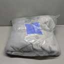 Lzzidou Oversized Blanket Hoodie for Women, Two Layers Cozy Flannel Sherpa Wearable Blanket Sweatshirt Adult (Light Grey)