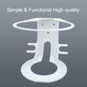 Wall Mount for TP-Link Deco BE63/ BE65/BE10000 Mesh Wi-Fi 7 System, Sturdy Metal Made Mount Stand Holder, Space-Saving Wall Hanging Bracket Holder Come with Cable Organizer Bracket (White-1Pack)