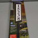 Sensor Brite Solar Powered Address Light, 360-Degree LED House Number Sign, Automatic & Adjustable Solar Address Sign, Includes 40 Numbers 4 X (0 to 9) & 26 Letters (A to Z)