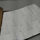 Soulchen Faux Fur Christmas Tree Collar White Foldable Christmas Tree Ring Rustic Faux Fur Plush for Xmas Base Stand Cover Xmas Holiday Decorations Indoor Home Decor