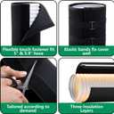 Tlswshsy 80 Inch Portable AC Hose Insulation Sleeve, Air Conditioner Exhaust Hose Cover with 4 Straps, Heat Shield Wrap for 5" & 5.9" Diameter Vent Hose Easy Installation (Black)