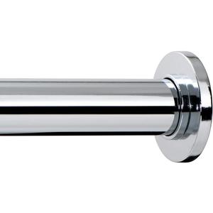 Ivilon Tension Curtain Rod - Spring Tension Rod for Windows or Shower, 24 to 36 Inch. Chrome (24" to 36", Chrome)
