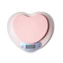 Cute Kitchen Scale, Digital Food Scale with LCD Display, 11 lb (5kg) Capacity, 0.03 oz (1g) Precision for Baking and Cooking (Pink)