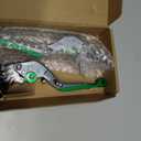 for Kawasaki NINJA500 Ninja 500 Z500 Z 500 SE 2024 2025 Motorcycle Clutch Lever Adjustable Handlebars Brake and Clutch Levers Set(Green)