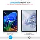 OMOTON Screen Protector for Microsoft Surface Pro 12 inch 2025, Tempered Glass/Case Friendly/Surface Pen Compatible, 1 Pack